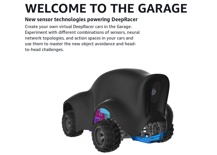 AWS DeepRacer Console updates at re:Invent 2019